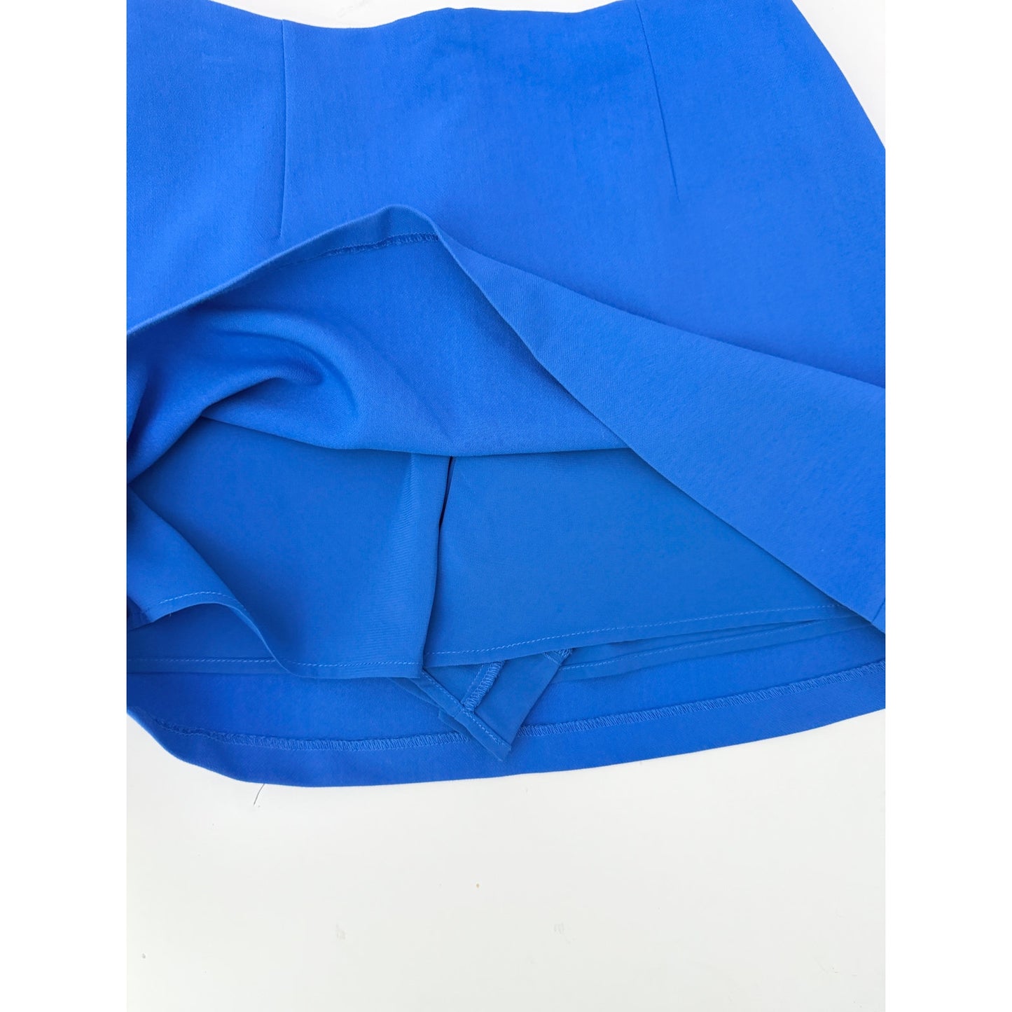 Abercrombie & Fitch blue scarlett mini skort - size small