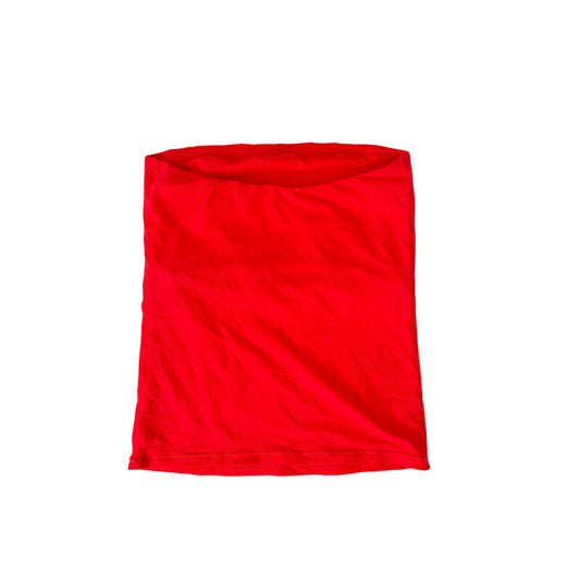 Skims red fits everybody tube top - size small