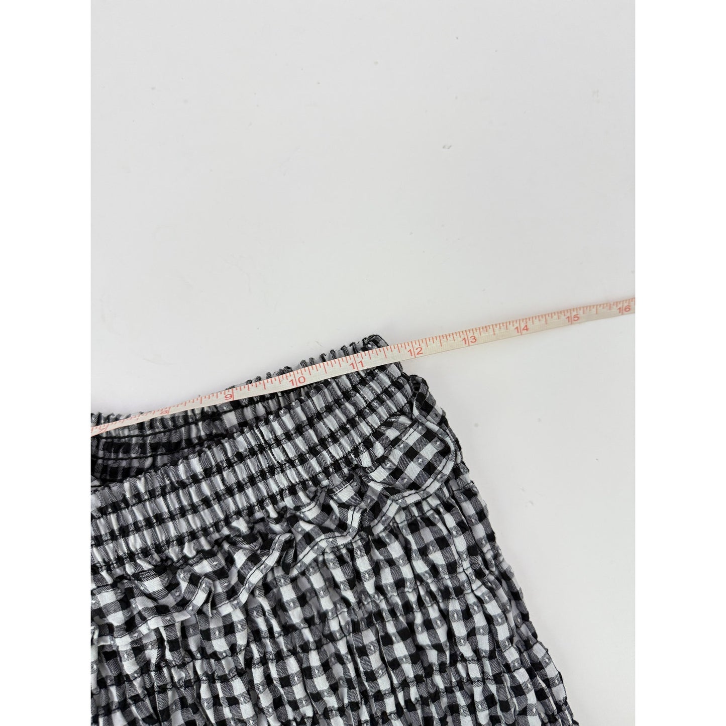 Princess Polly Gingham Ruffle Bloomer Shorts - Size 2
