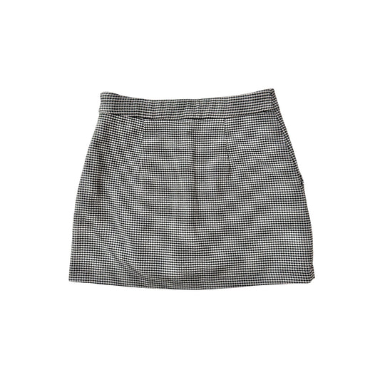 Abercrombie and fitch houndstooth scarlett mini skort mid rise - size small