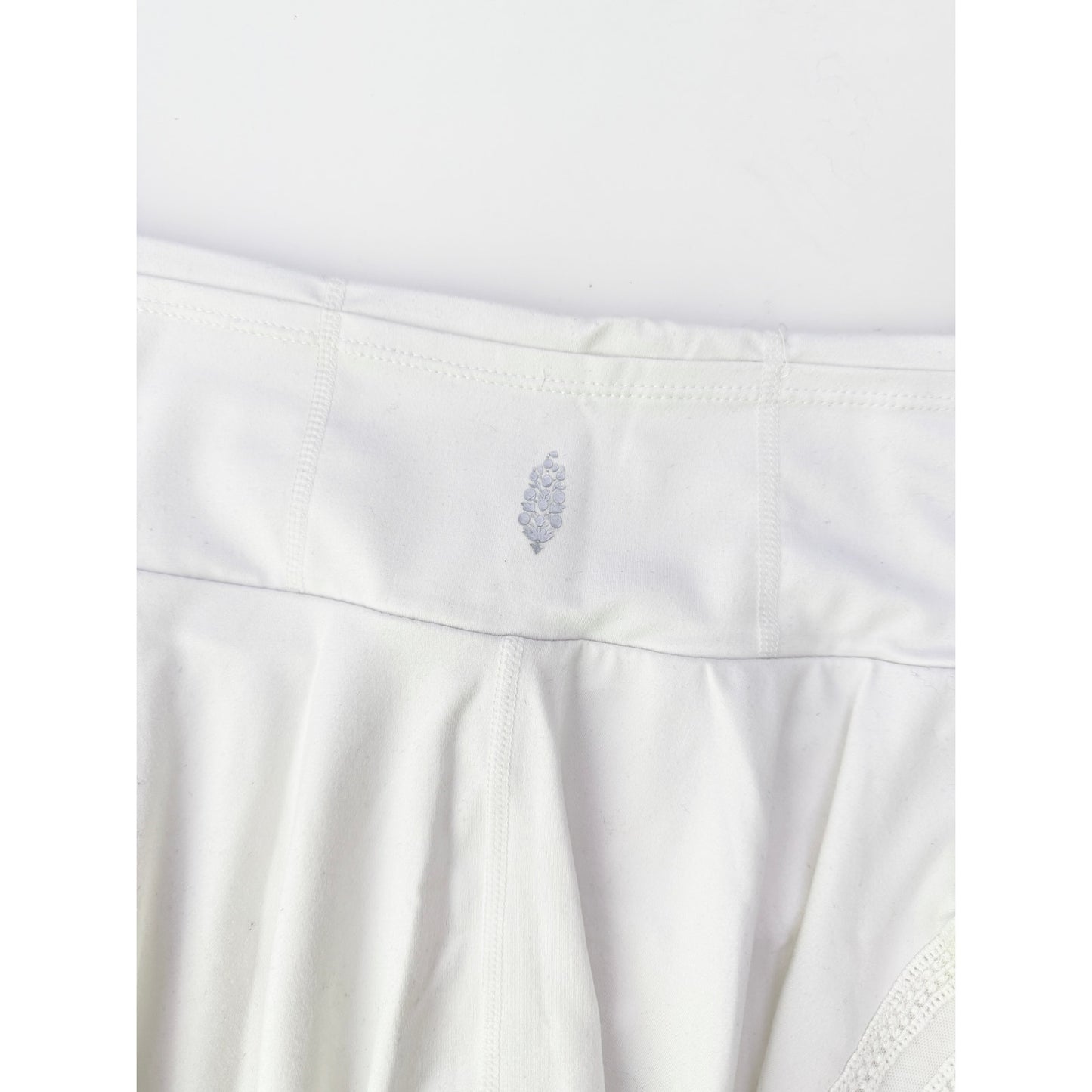 free people white pleats and thank you mini skort - size large