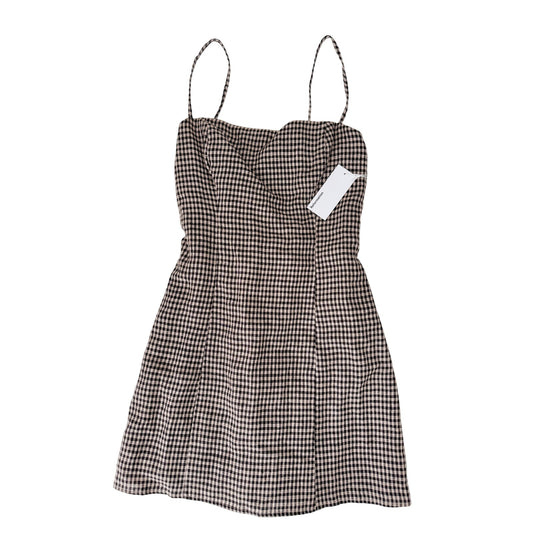 Reformation tovianna linen mini dress - size 6