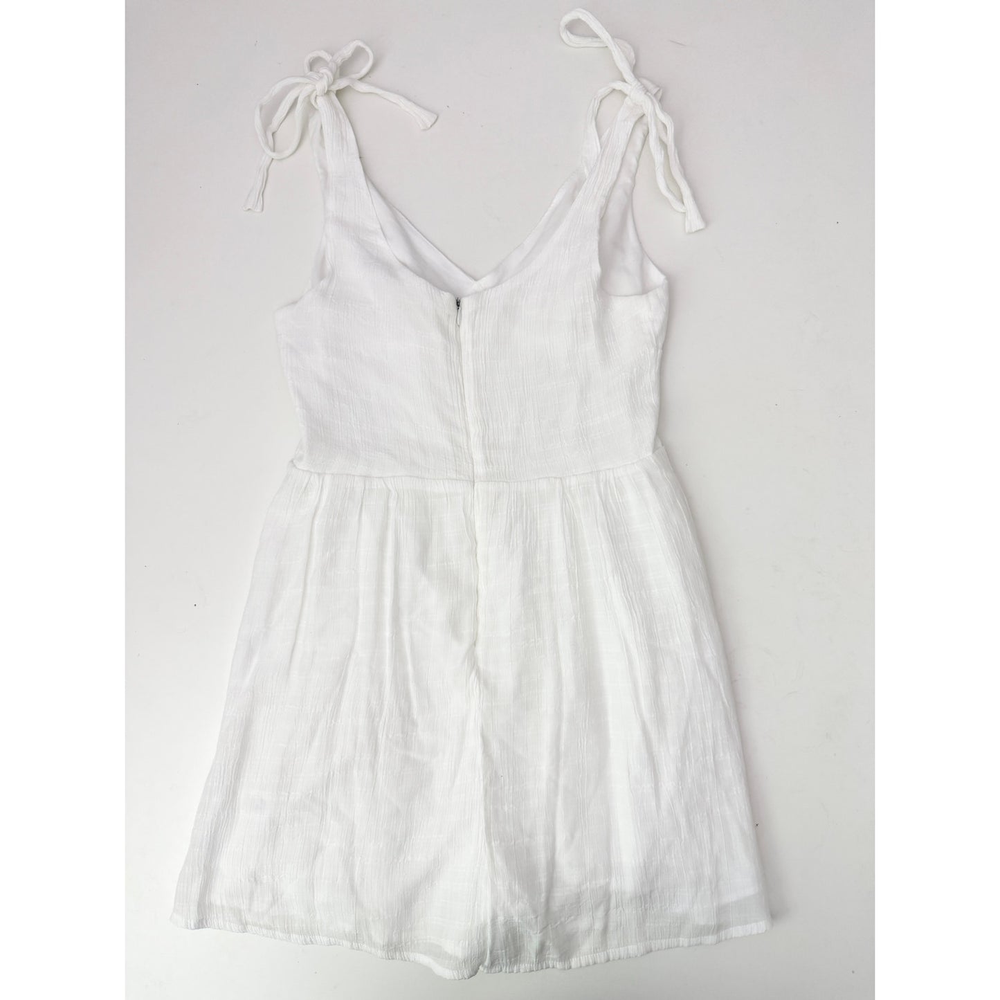 Pacsun white linen romper - size medium