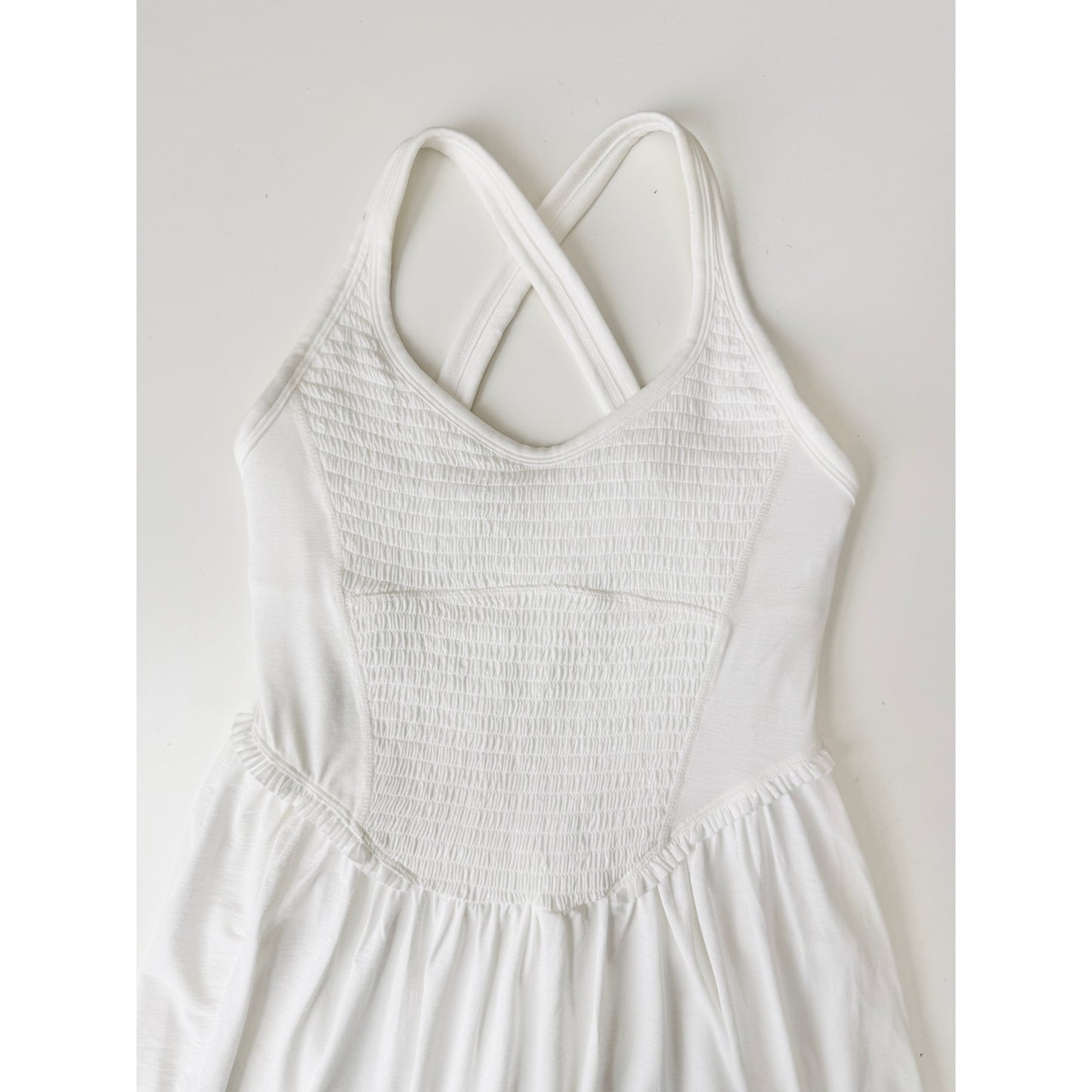 Free people Smockin Hot Dress white - size XS