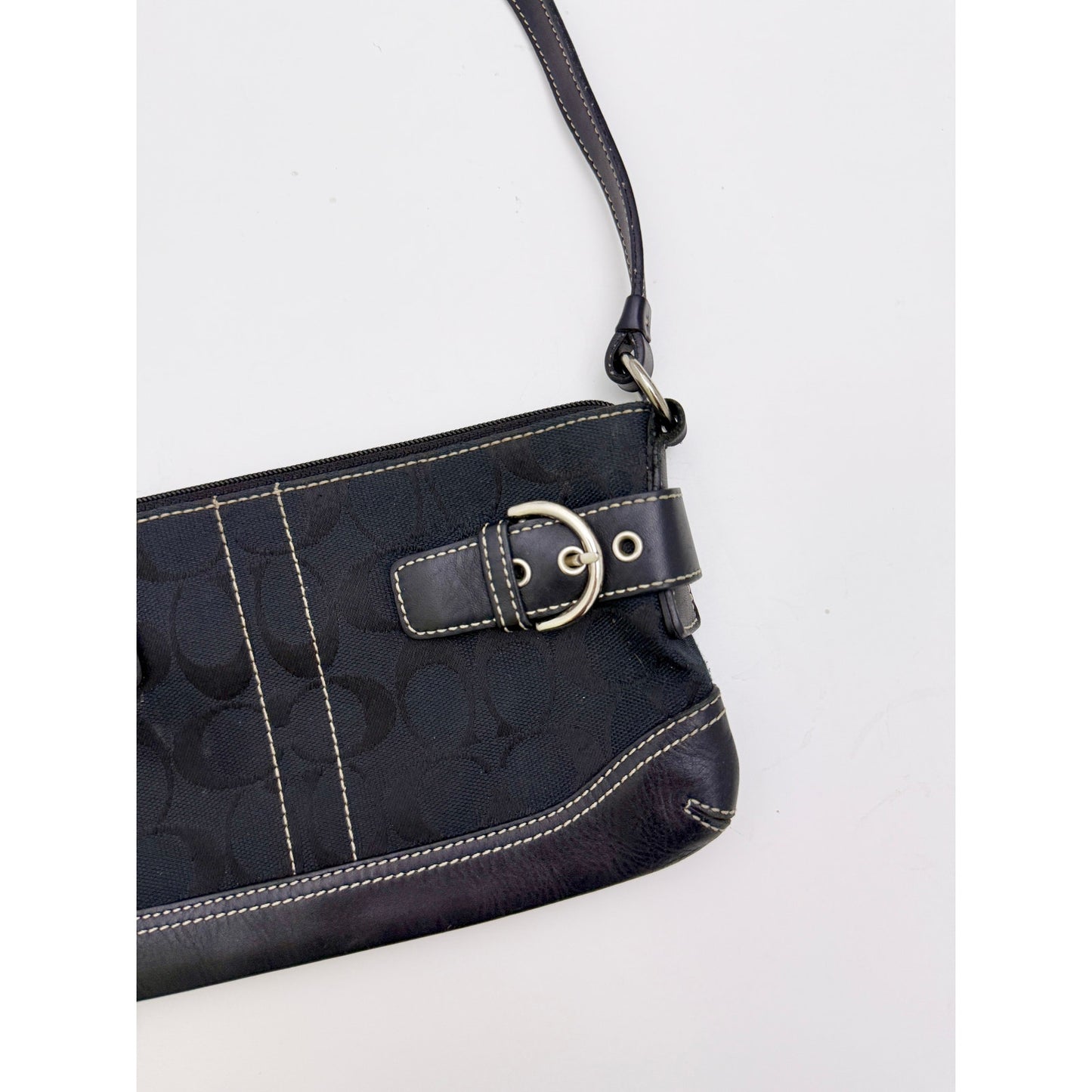 Coach Signature Demi Clutch 5107 in Black