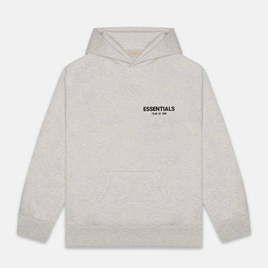 Fear of God Essentials dark oatmeal hoodie - size medium