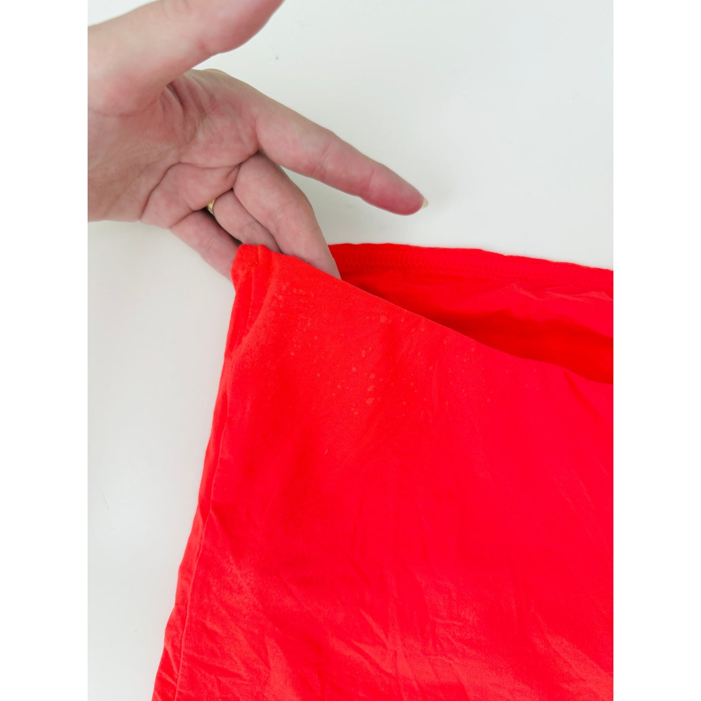 Skims red fits everybody tube top - size small