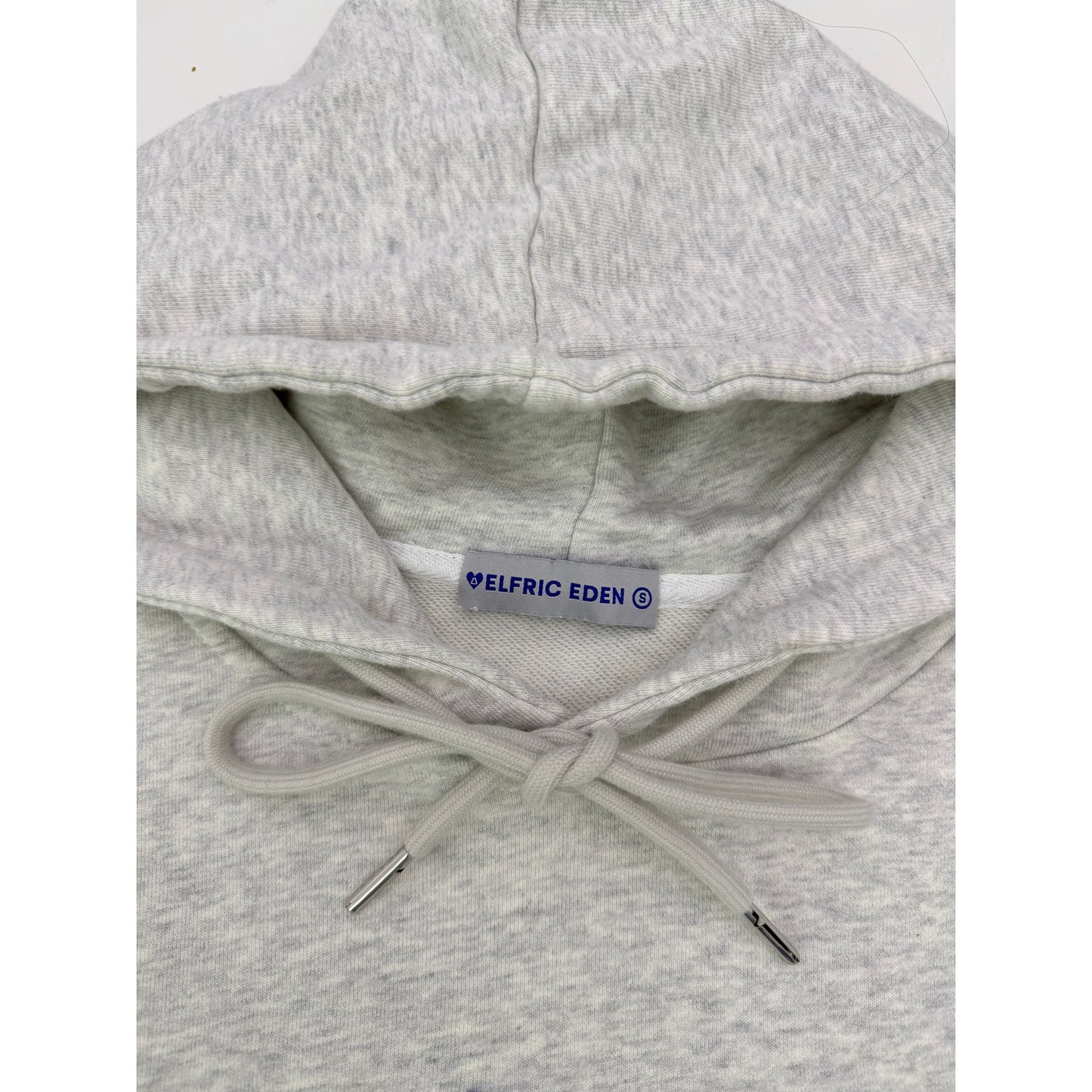 Aelfric Eden blue embroidered hoodie - size small