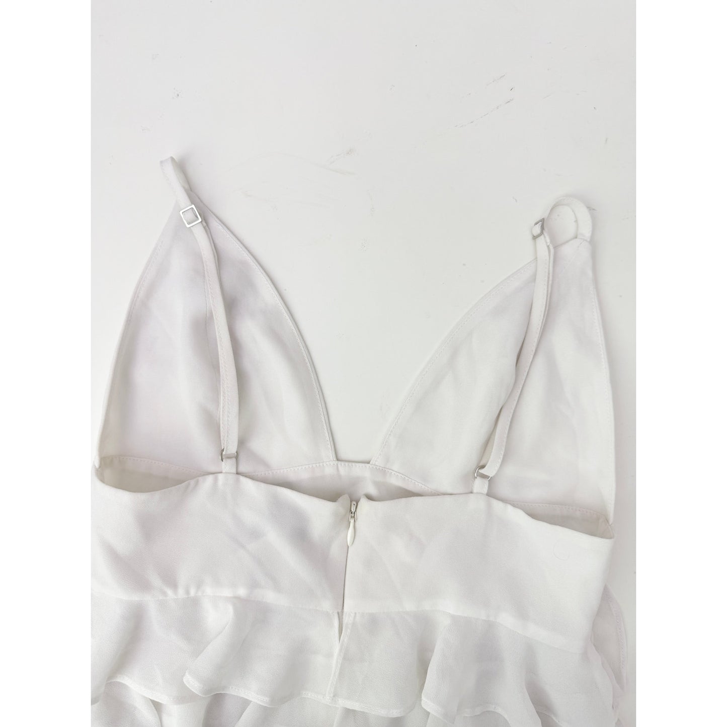 NBD Roxanne Ruffle Mini Dress - Size Small