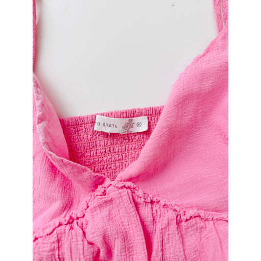 altard state pink babydoll tank - size XL