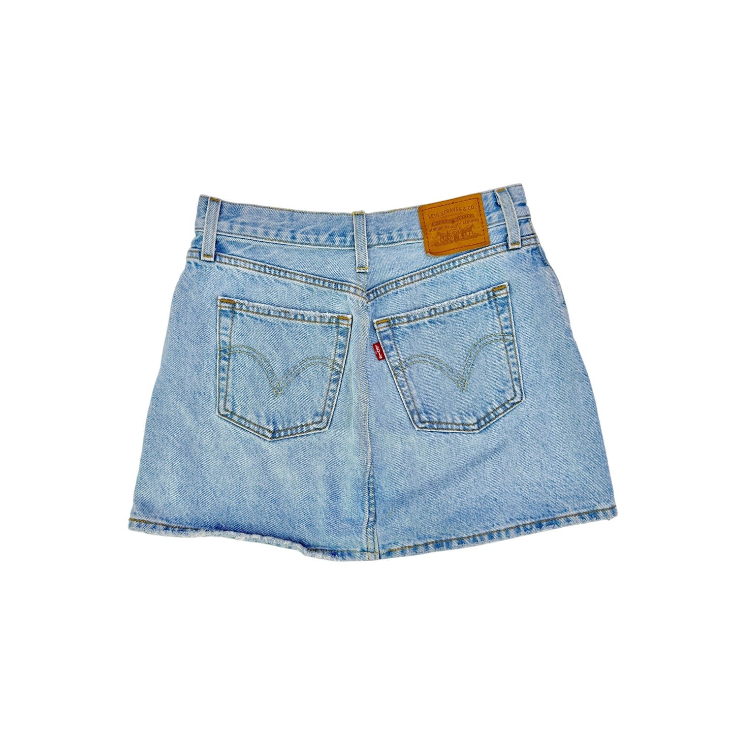 Levis light wash denim skirt - size 27