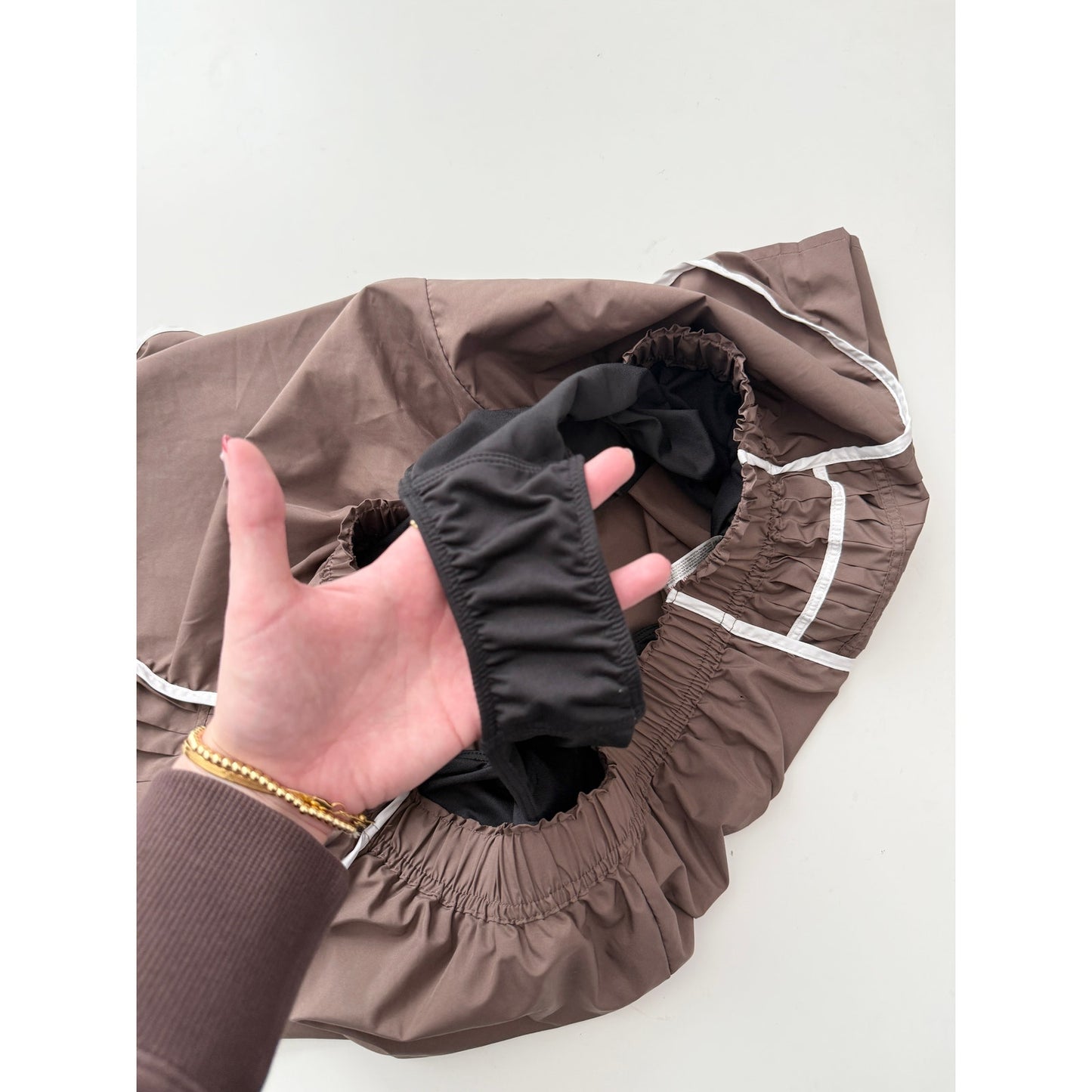 Free People Movement easy tiger brown shorts - size large