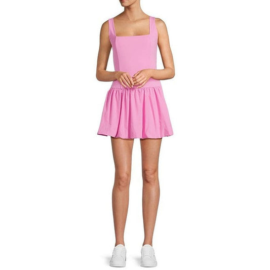 Antonio Melani pink bubble hem athletic dress - size medium