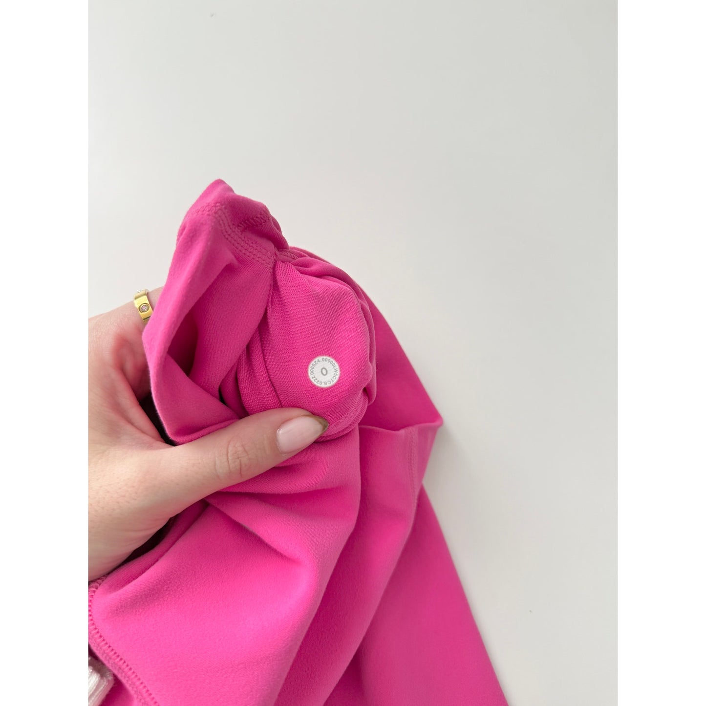 lululemon sonic pink align leggings - size 0, 25" inseam