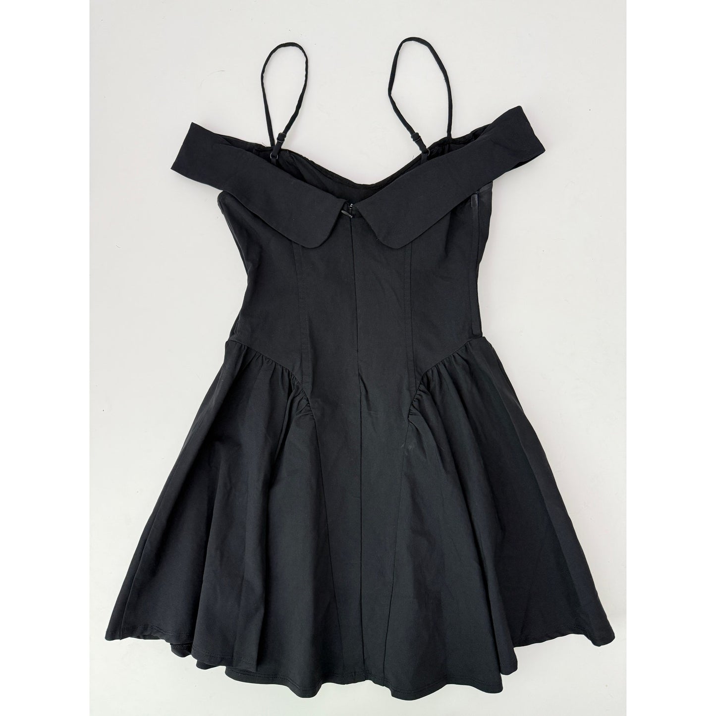 NEW! Kimchi Blue Black Drop Waist Mini Dress - Size Medium