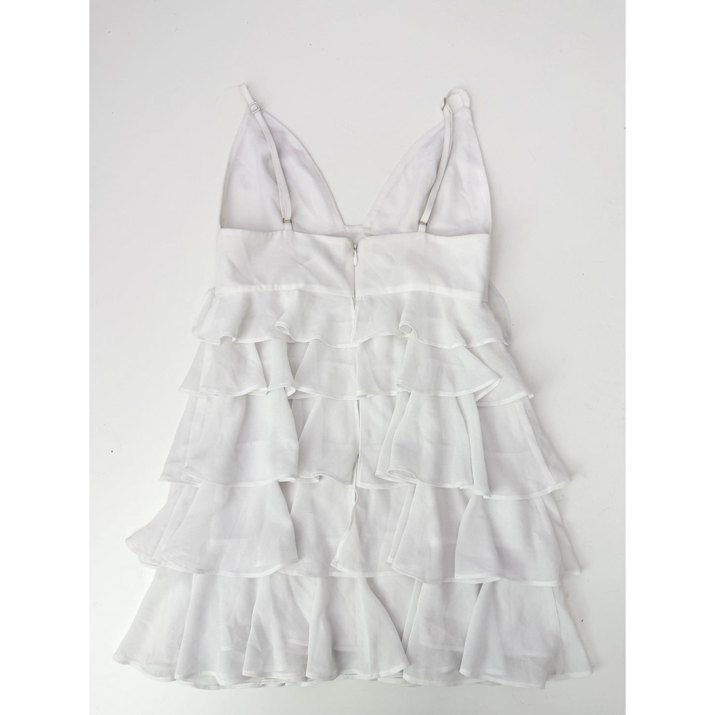 NBD Roxanne Ruffle Mini Dress - Size Small