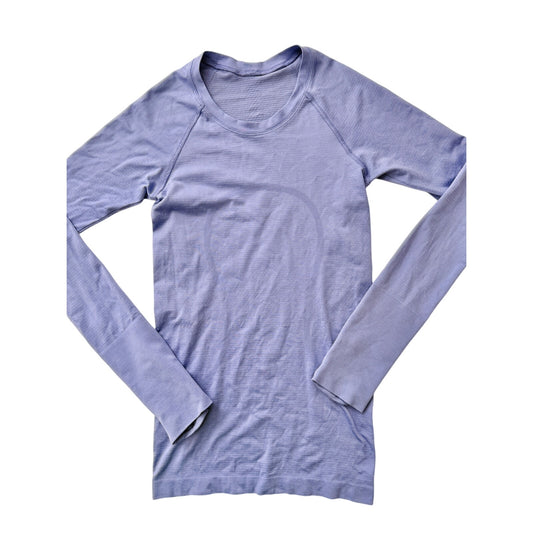 Lululemon dark lavender sleeve swiftly tech long sleeve - size 2