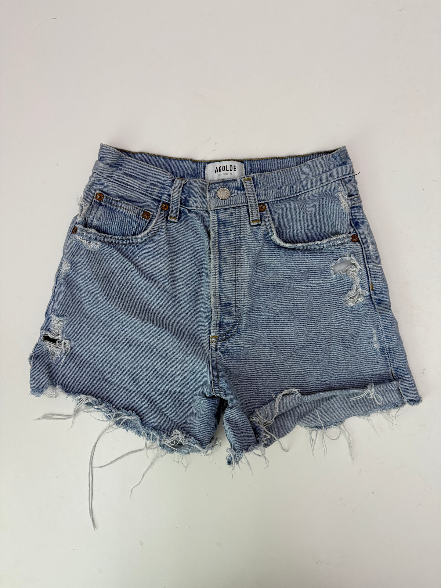 agolde high rise dee short (size 25)