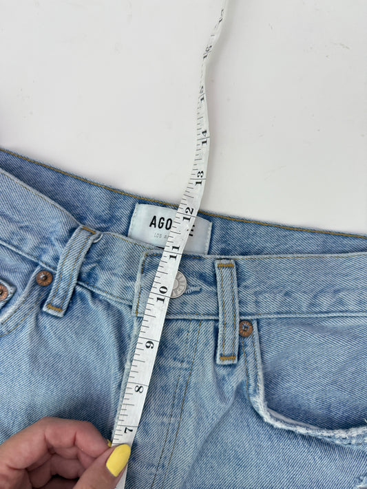 agolde high rise dee short (size 25)