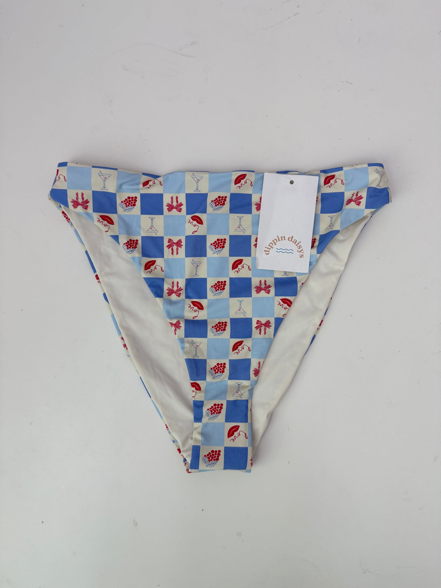 NEW! Dippin Daisy's seashore bikini bottom - size small