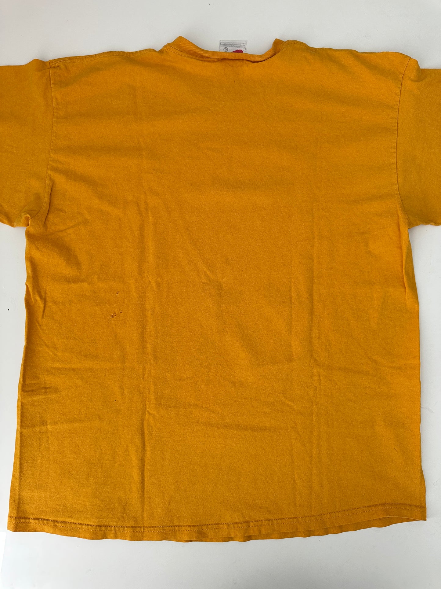 vintage yellow gold nike tee (size xl)