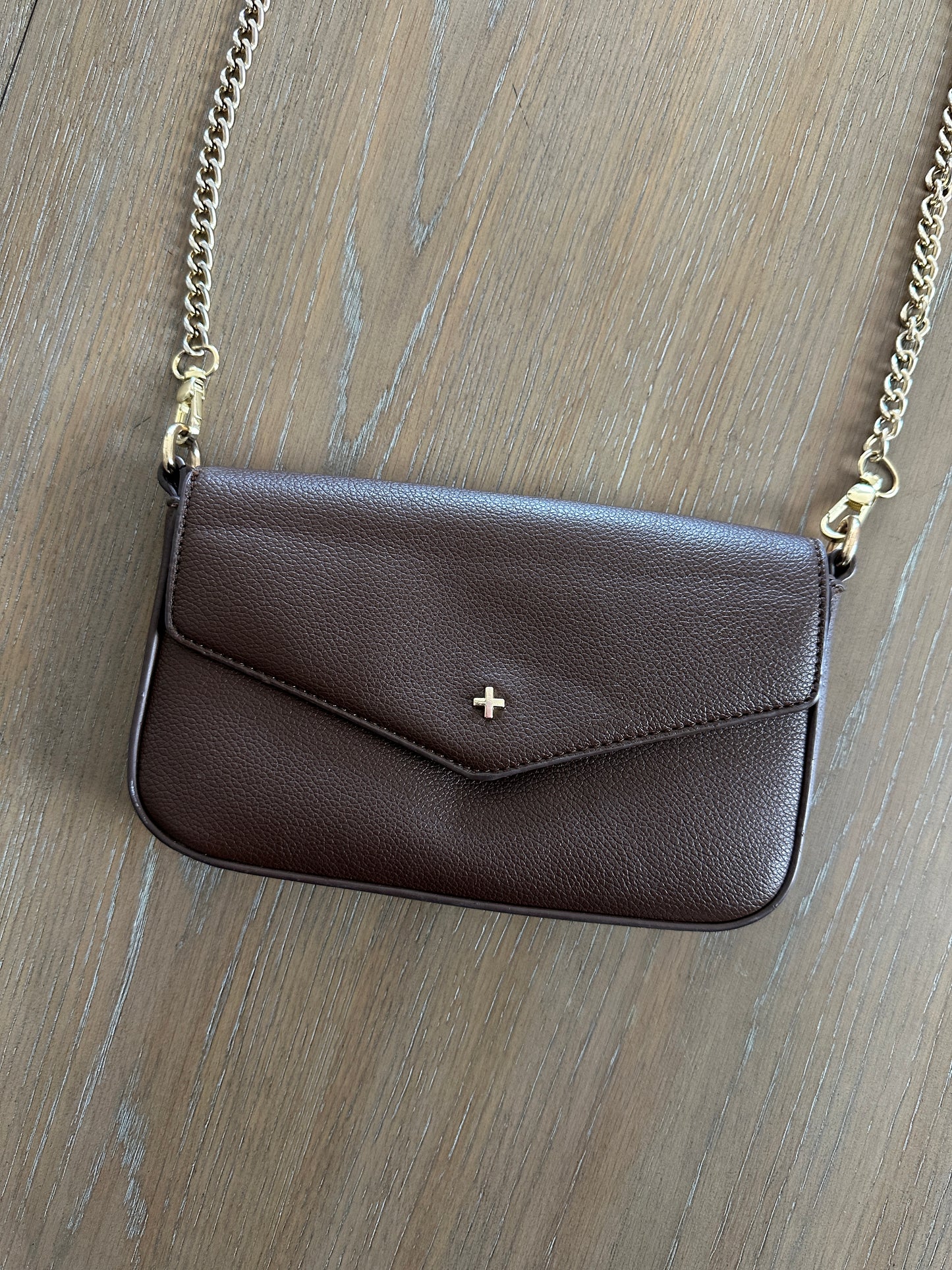 princess polly brown mini purse