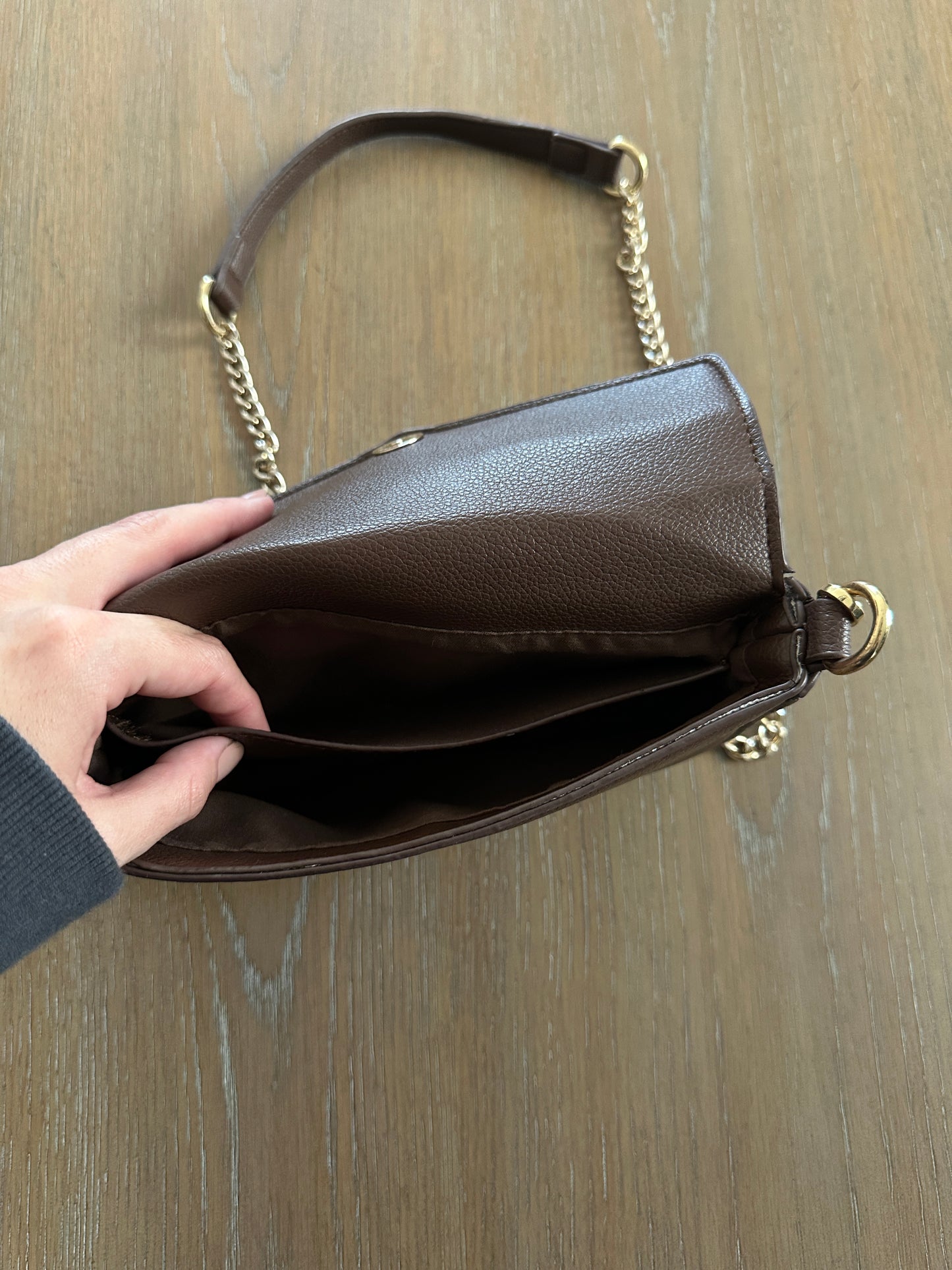 princess polly brown mini purse