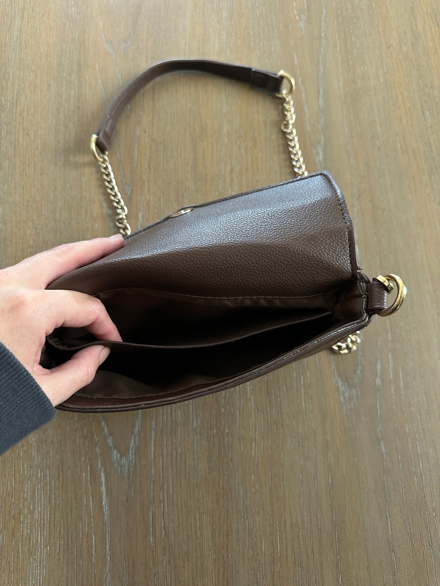 princess polly brown mini purse
