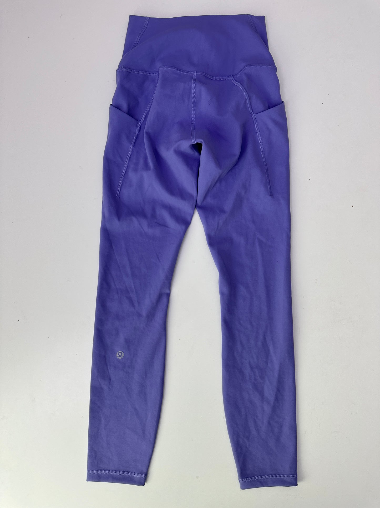 lululemon high rise wunder under leggings with pockets(size 4, 25" inseam)