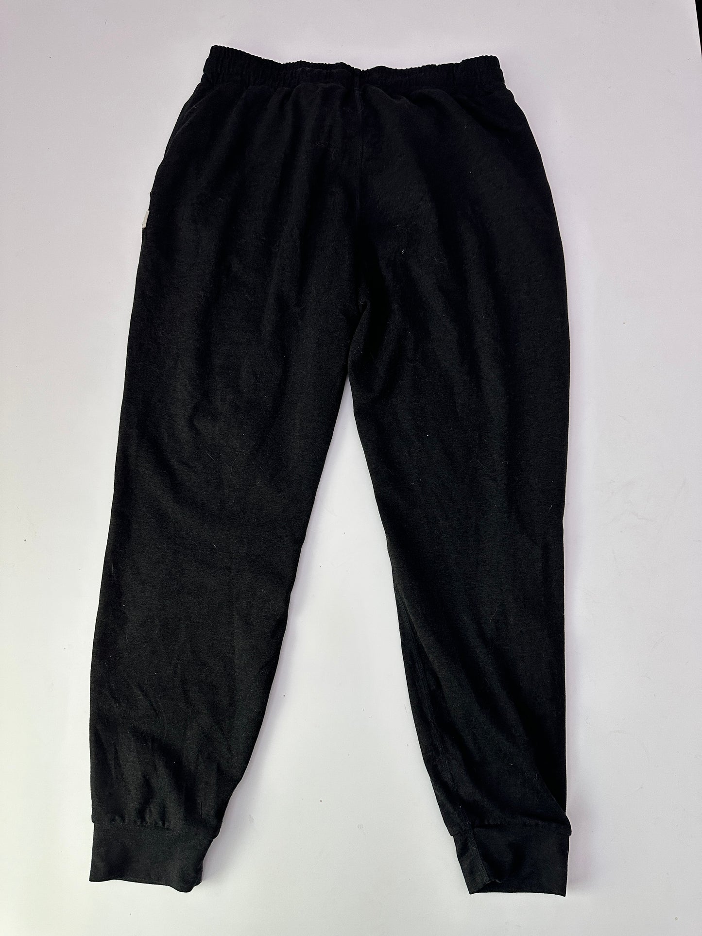 vuori black heather performance jogger (size small)
