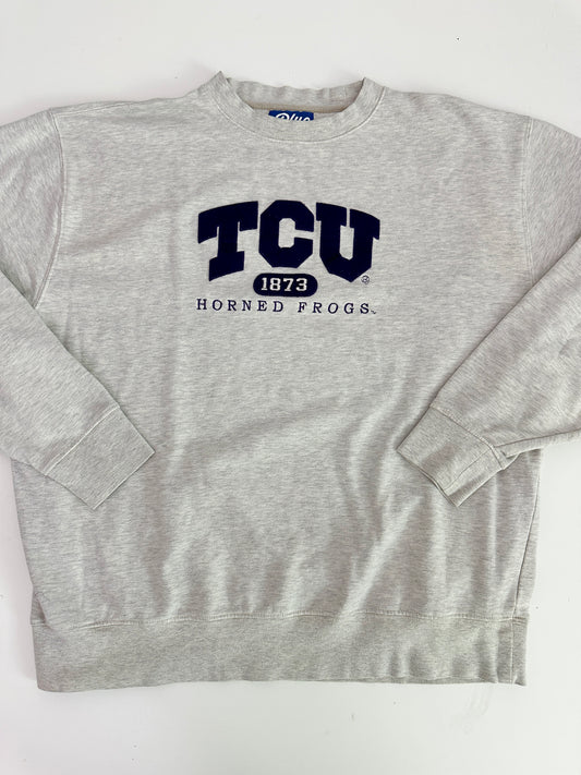 vintage TCU crewneck (size XL)