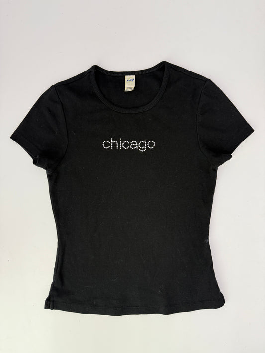 vintage Chicago rhinestone tee (size medium)