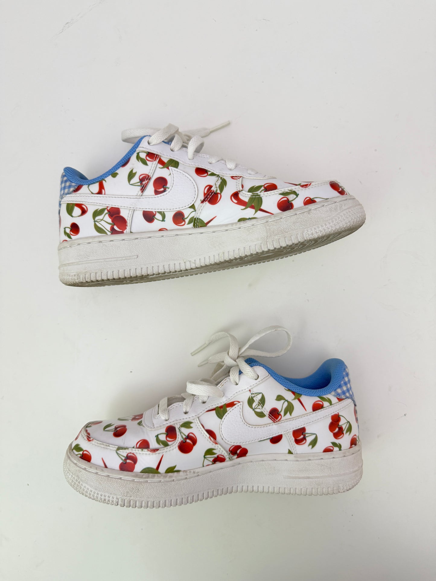 Nike cherry Air Force one sneakers (5.5Y/7W)