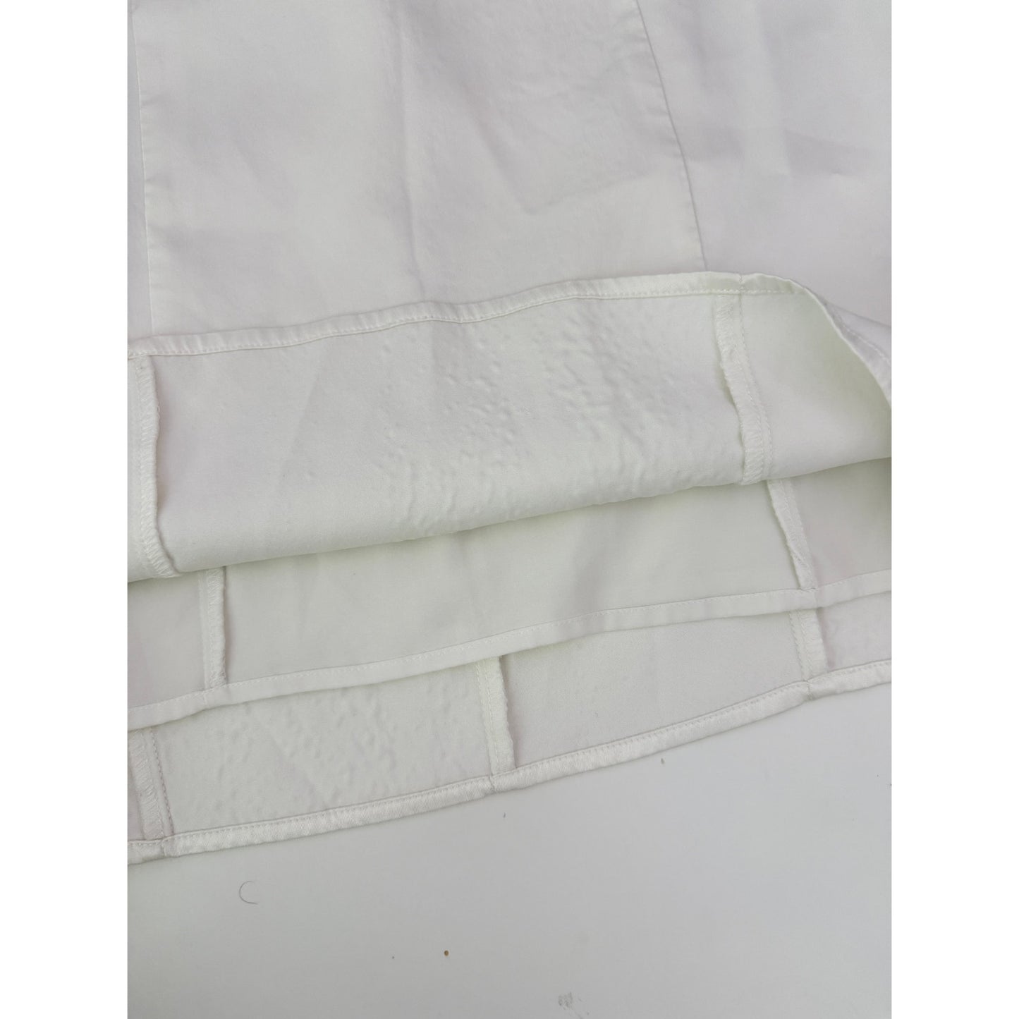 Sky to moon white stain strapless mini dress - size small