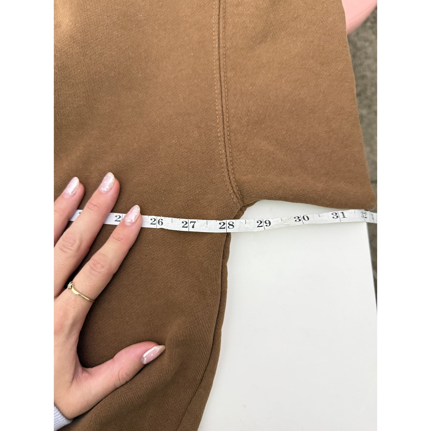 John galt brown christy oversized zip up jacket - one size