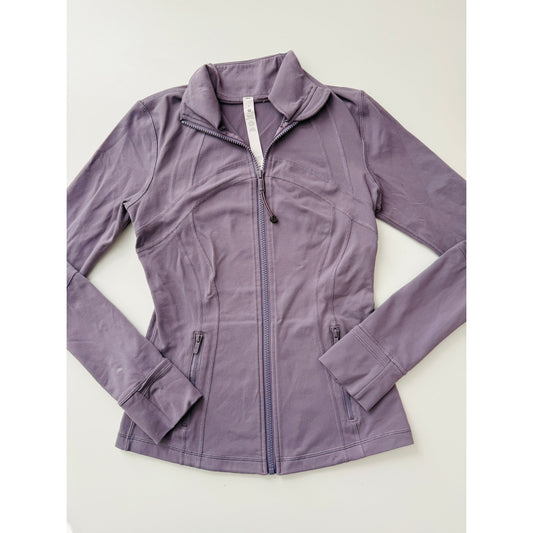 Lululemon dusky lavender define jacket *luon material - size 6