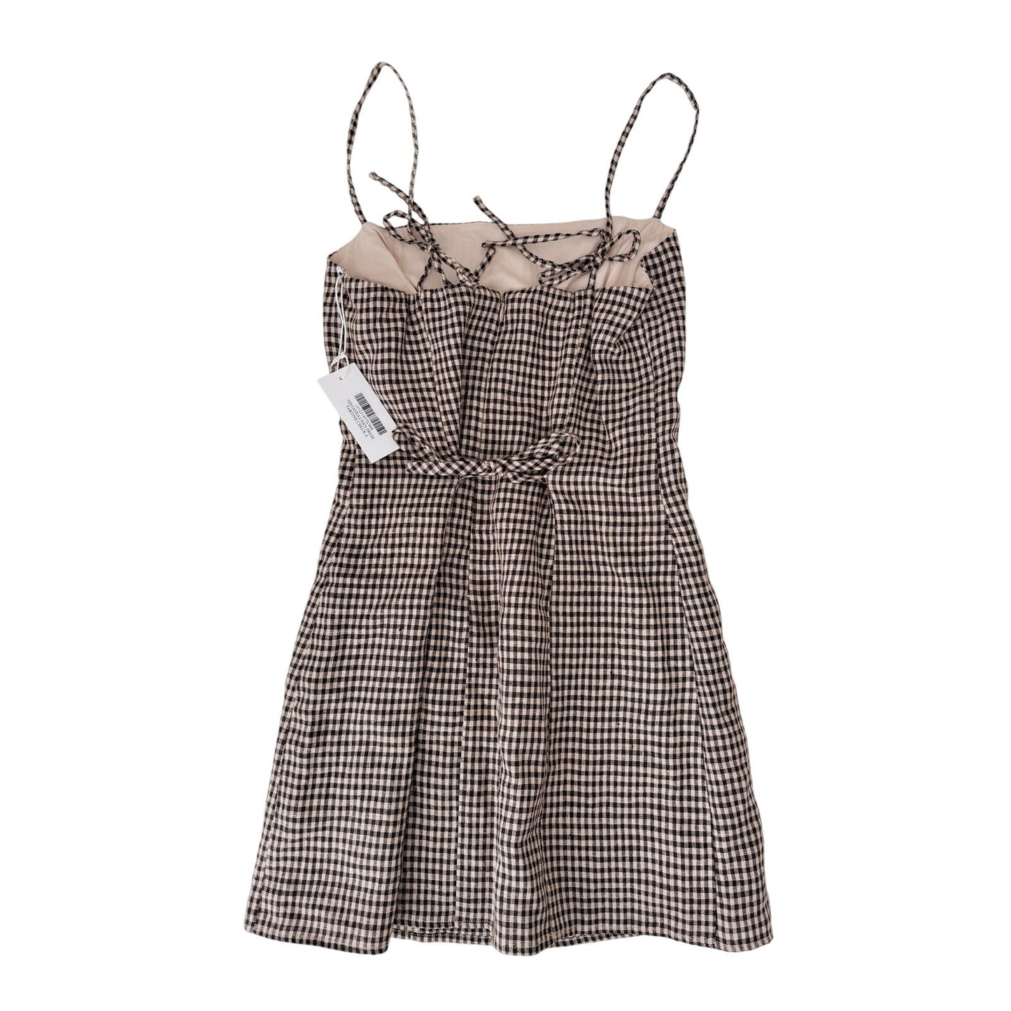 Reformation tovianna linen mini dress - size 6