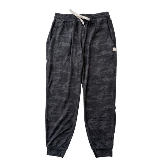 Vuori halo performance joggers black camo - size medium