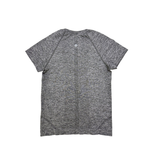 Lululemon grey swifthy tech short sleeve 2.0 - size 4