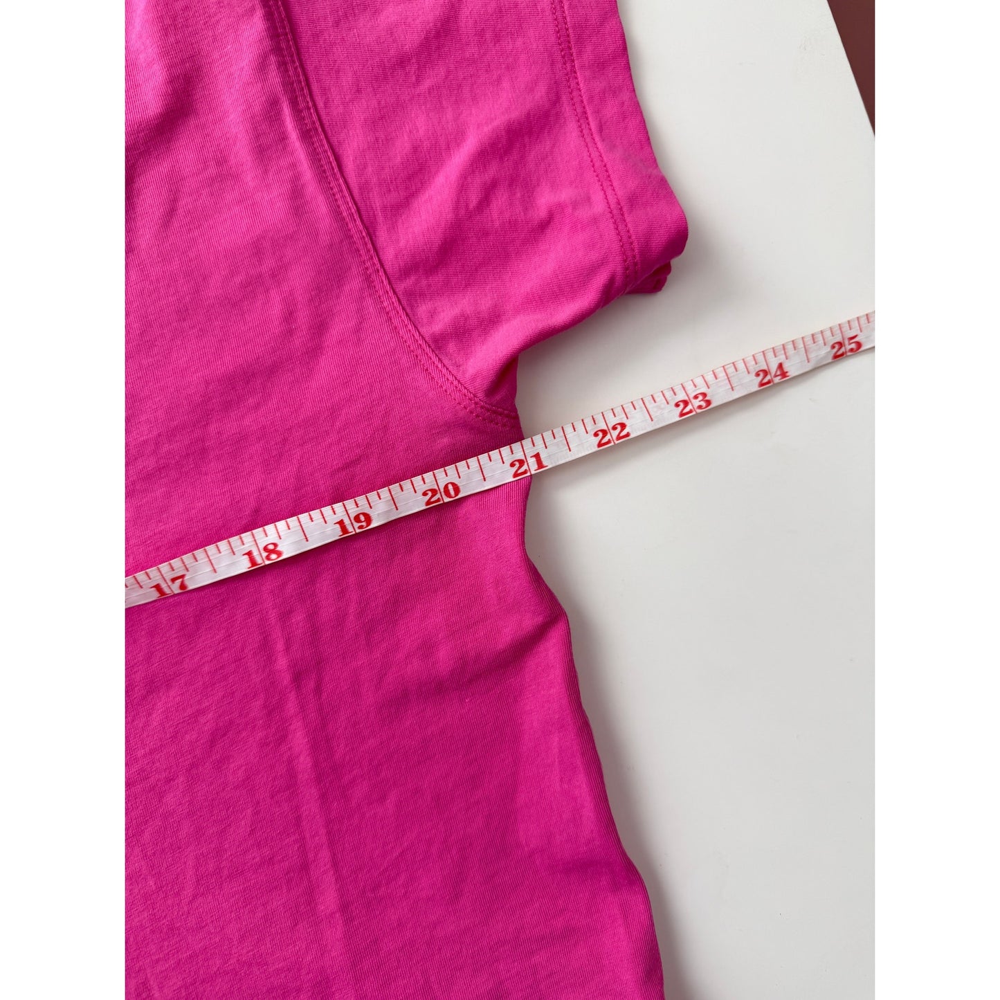 Lululemon sonic pink cates tee - size 6