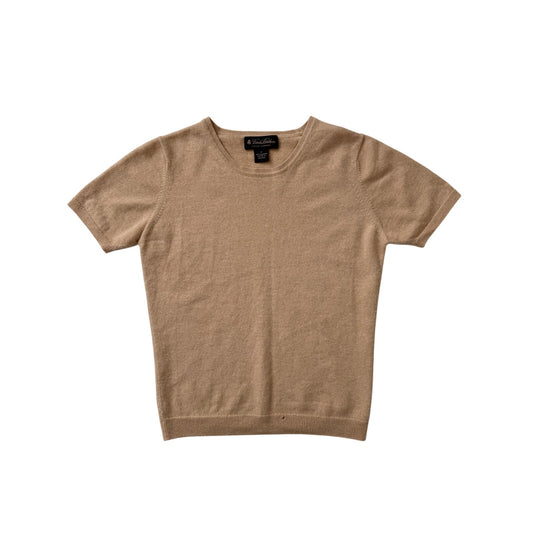 Brooks Brothers 100% cashmere short sleeve - size small