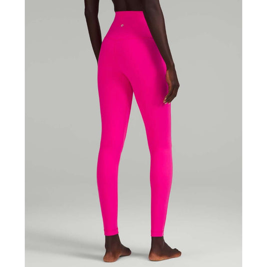 lululemon sonic pink align leggings - size 0, 25" inseam