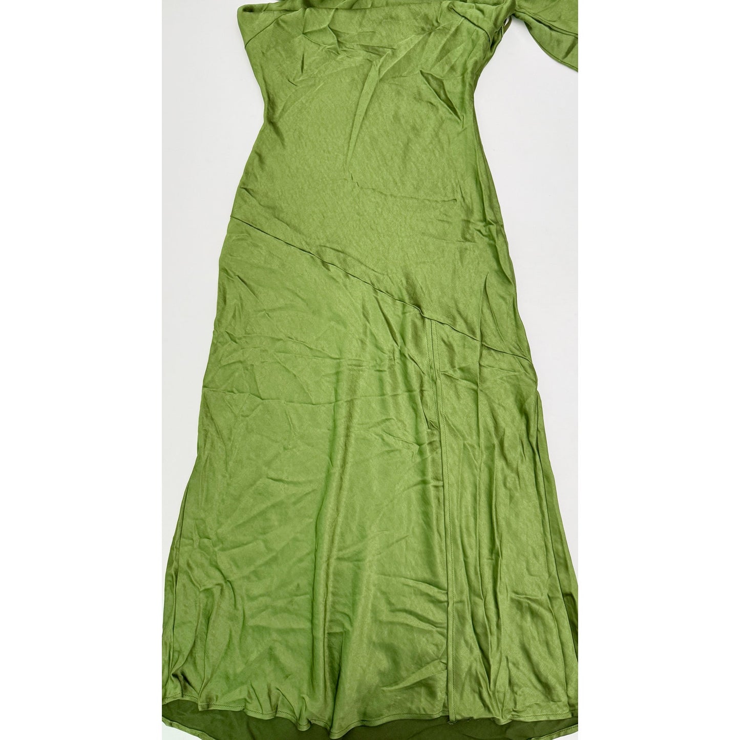 Hello Molly athenian satin maxi dress - size small