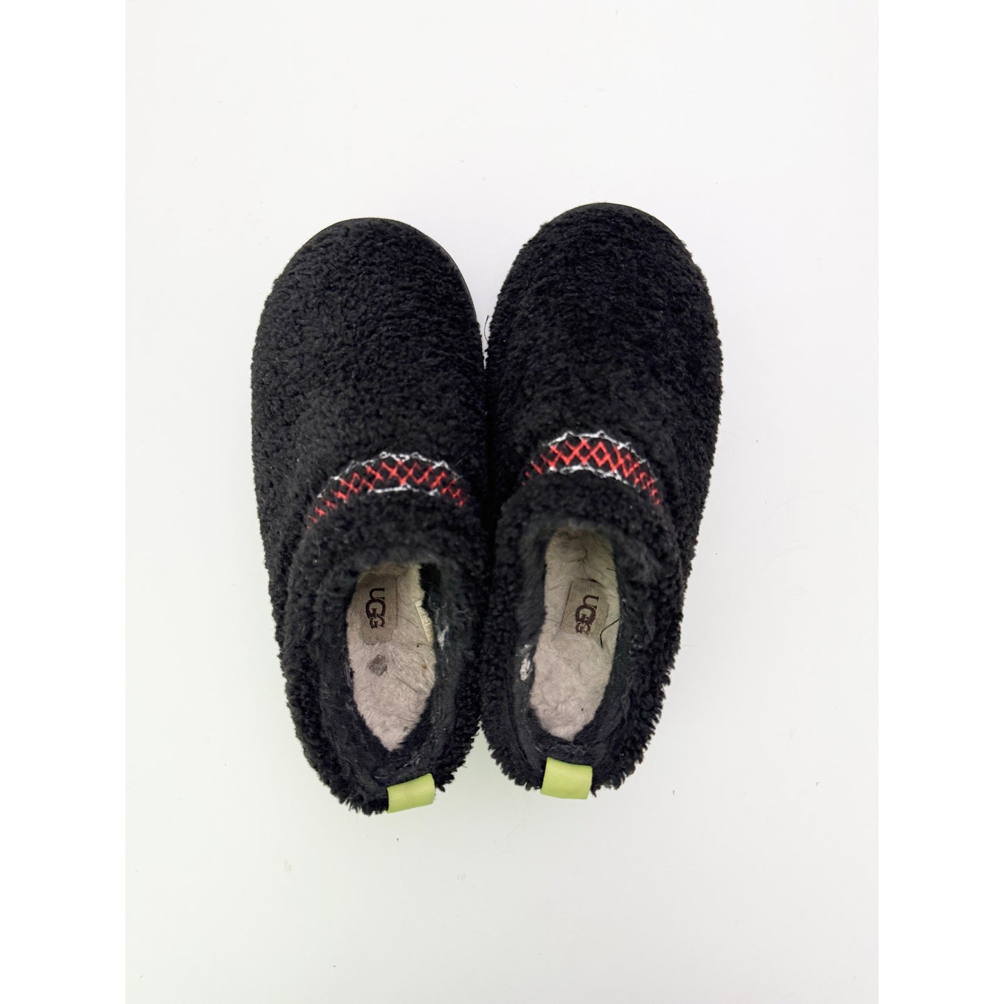 UGG tasman black platform slippers