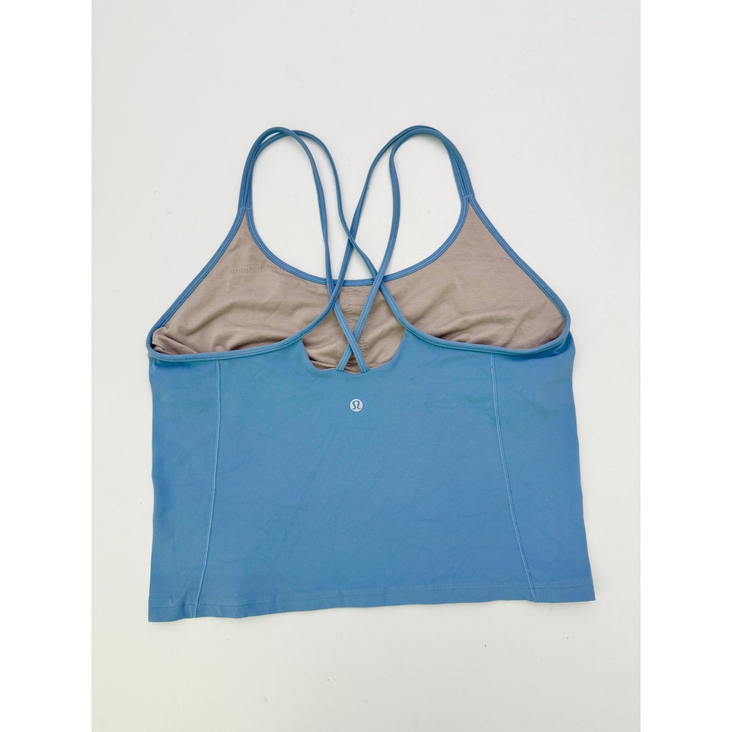Lululemon blue free to be tank - size 12