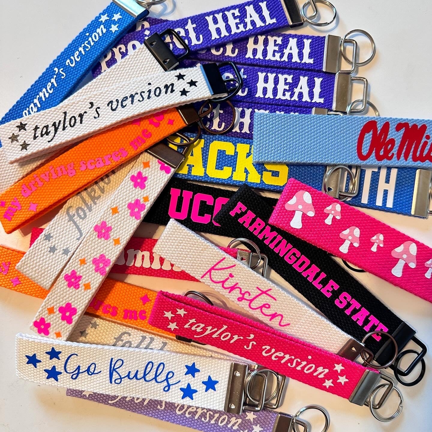custom wristlets