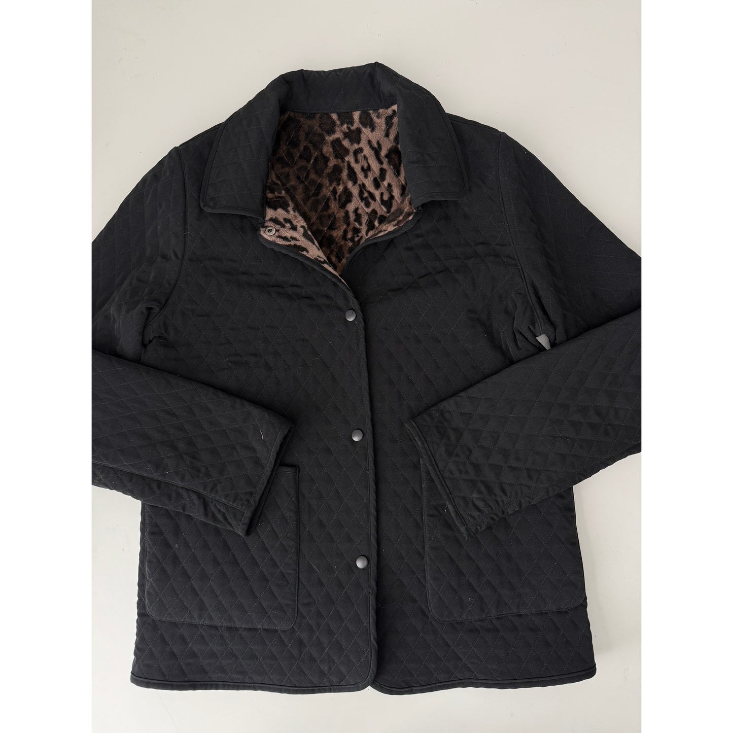 Regent park reversible quilted jacket - size large