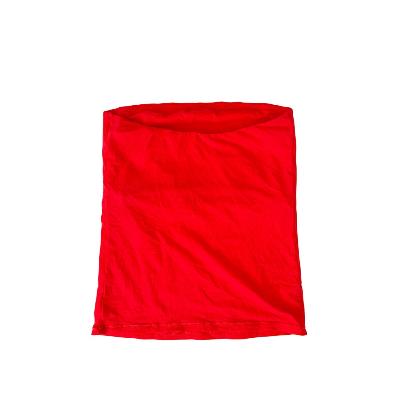 Skims red fits everybody tube top - size small