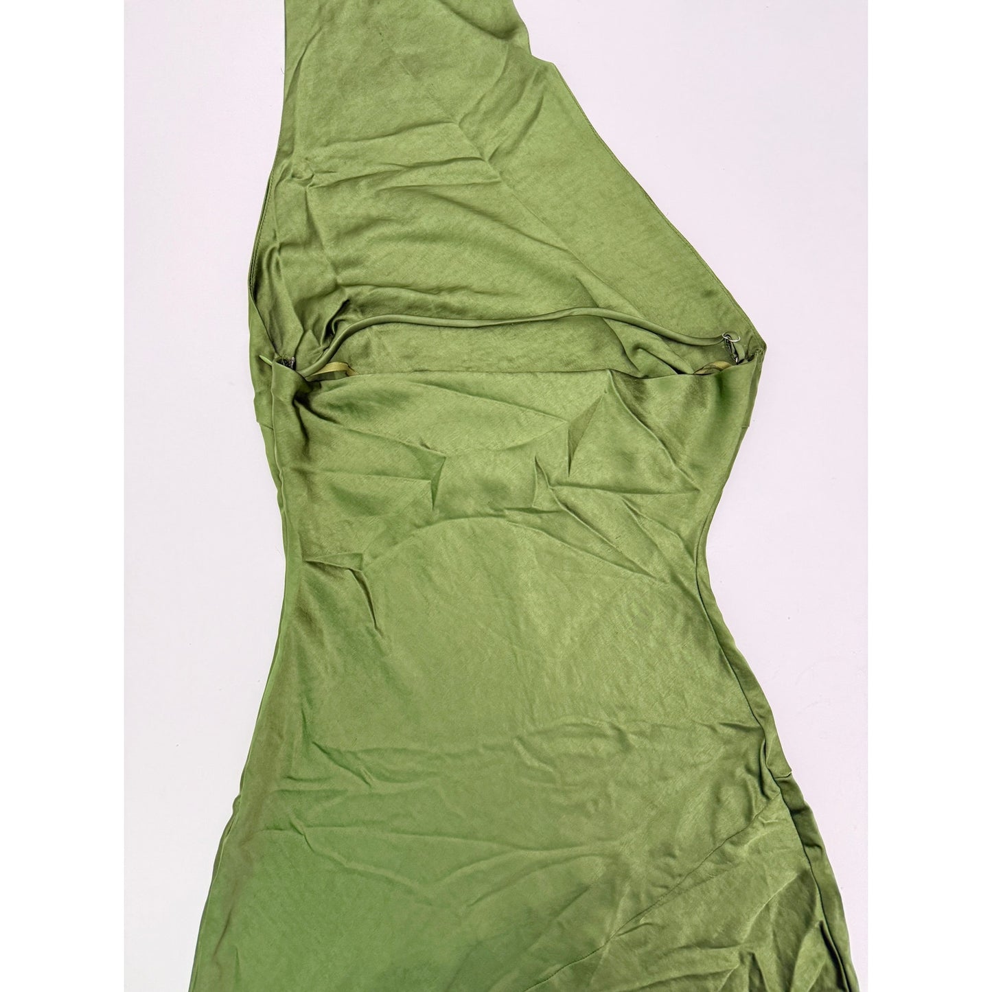 Hello Molly athenian satin maxi dress - size small