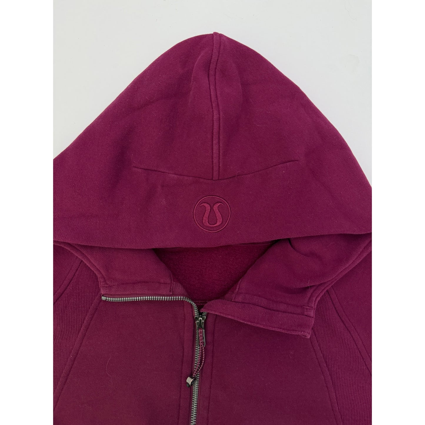 Lululemon deep luxe scuba full zip hoodie- Size M/L